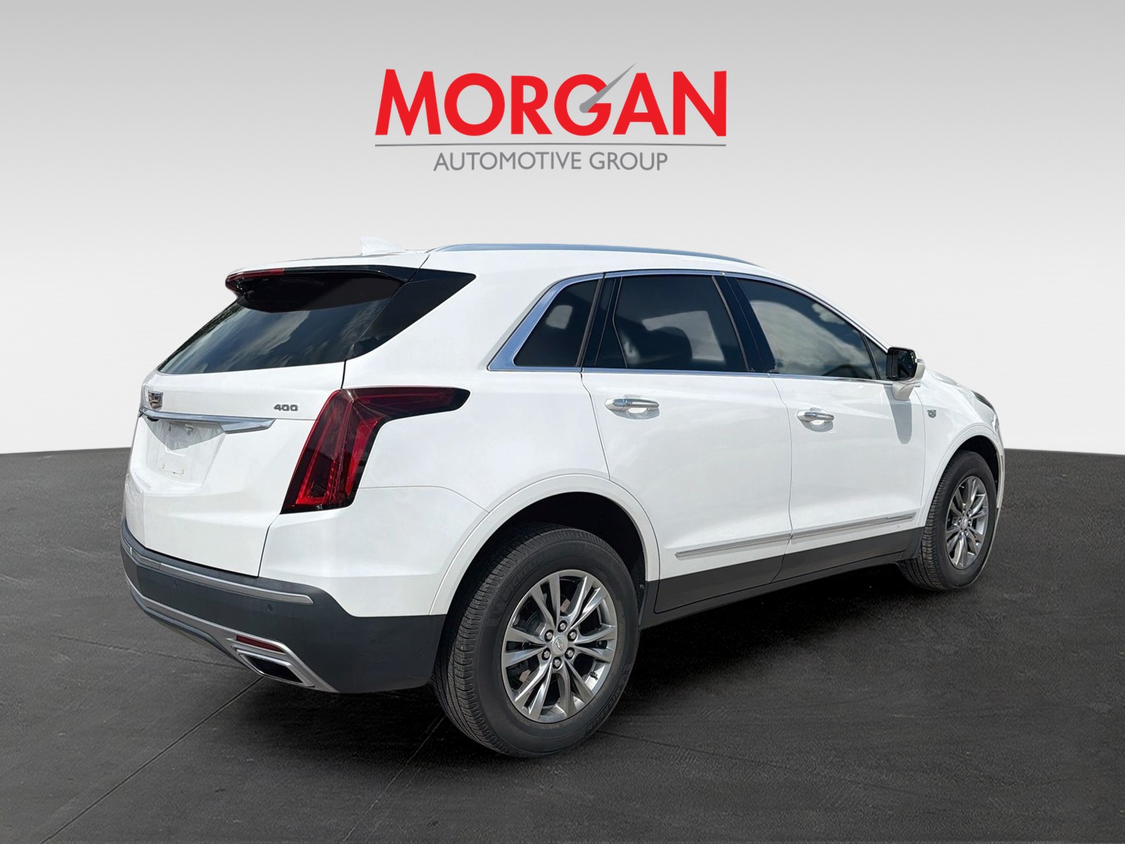Used 2021 White Cadillac Premium Luxury image 3