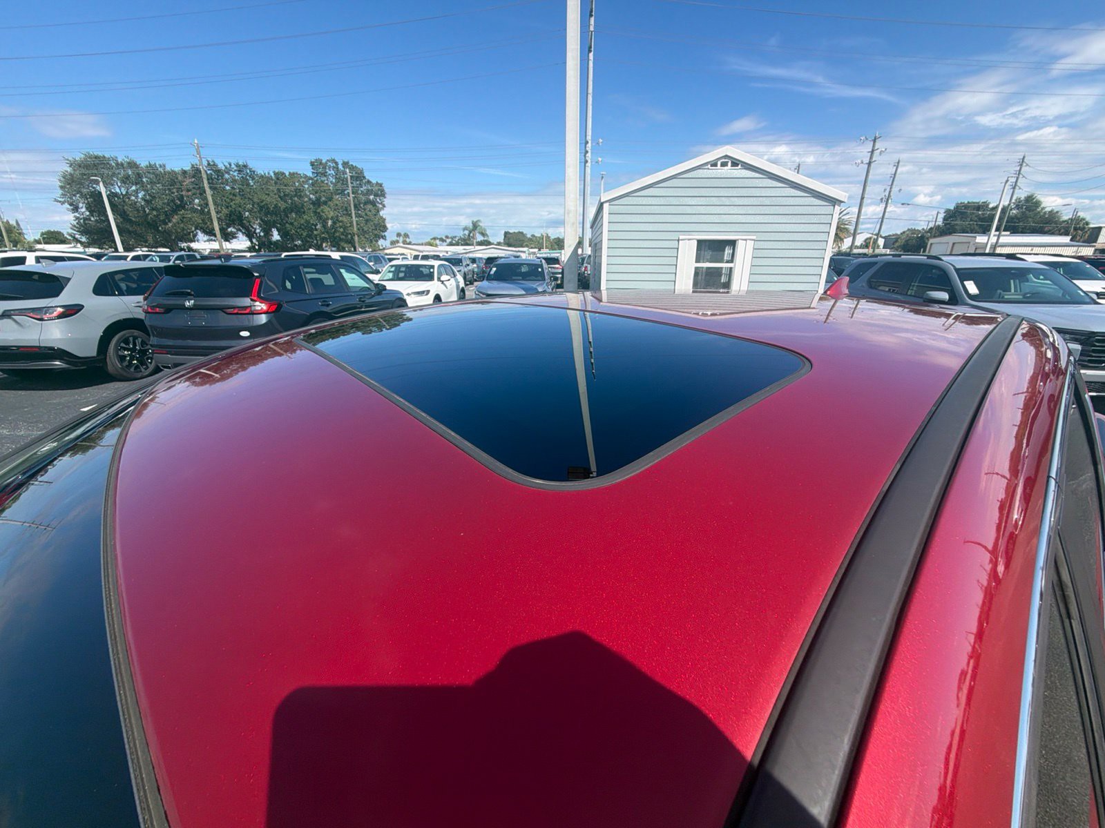 Used 2021 Red Honda EX image 17