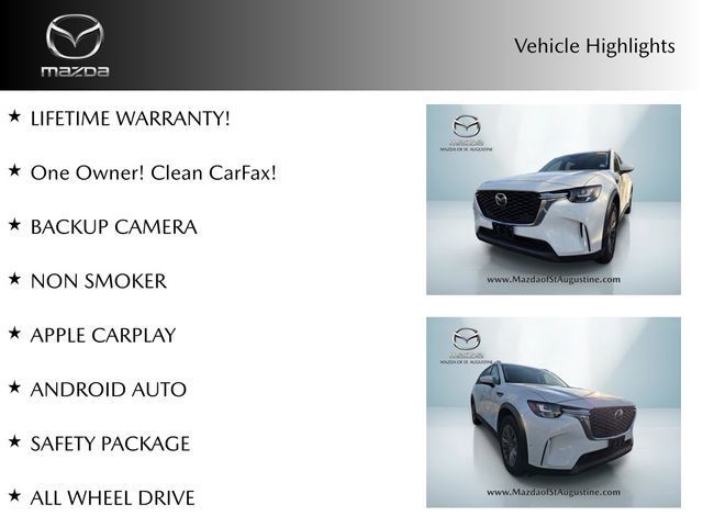 Pre-Owned 2025 Mazda CX-90 3.3 Turbo Select 4D Sport Utility in