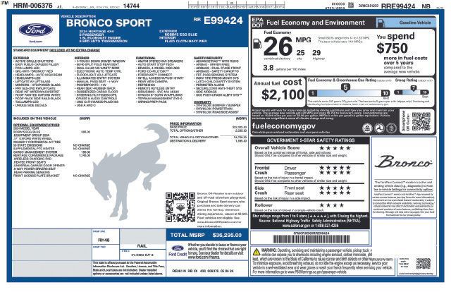 Used 2024 Blue Ford Heritage image 5