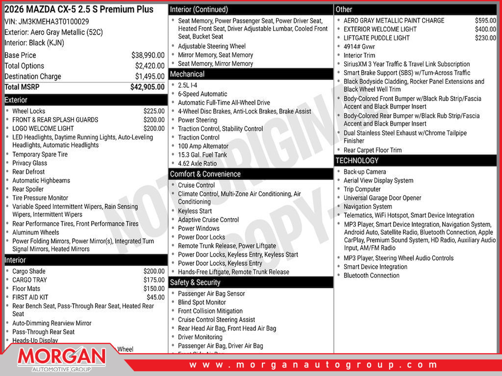Certified Pre-Owned 2026 Mazda CX-5 2.5 S Premium Plus 4D Sport