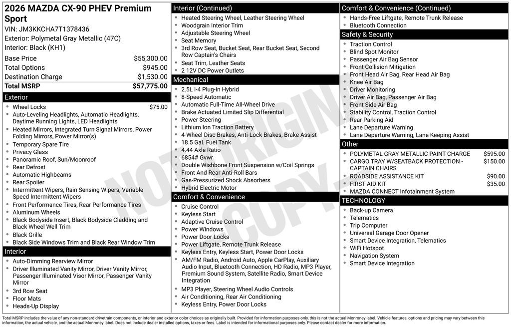 New 2026 Gray Mazda Premium image 39