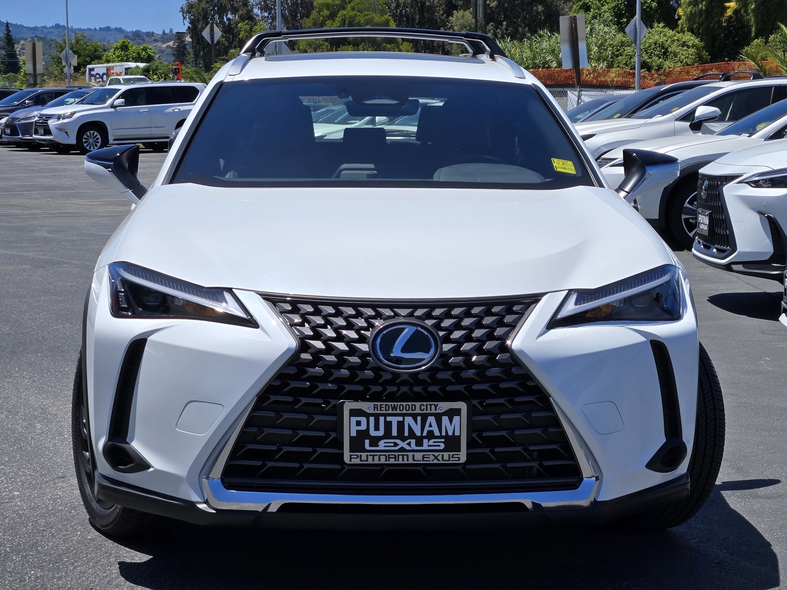 Ultra White 2026 Lexus UX Hybrid 300h F Sport Design FWD SUV / Crossover Front-Wheel Drive Continuously Variable Transmission