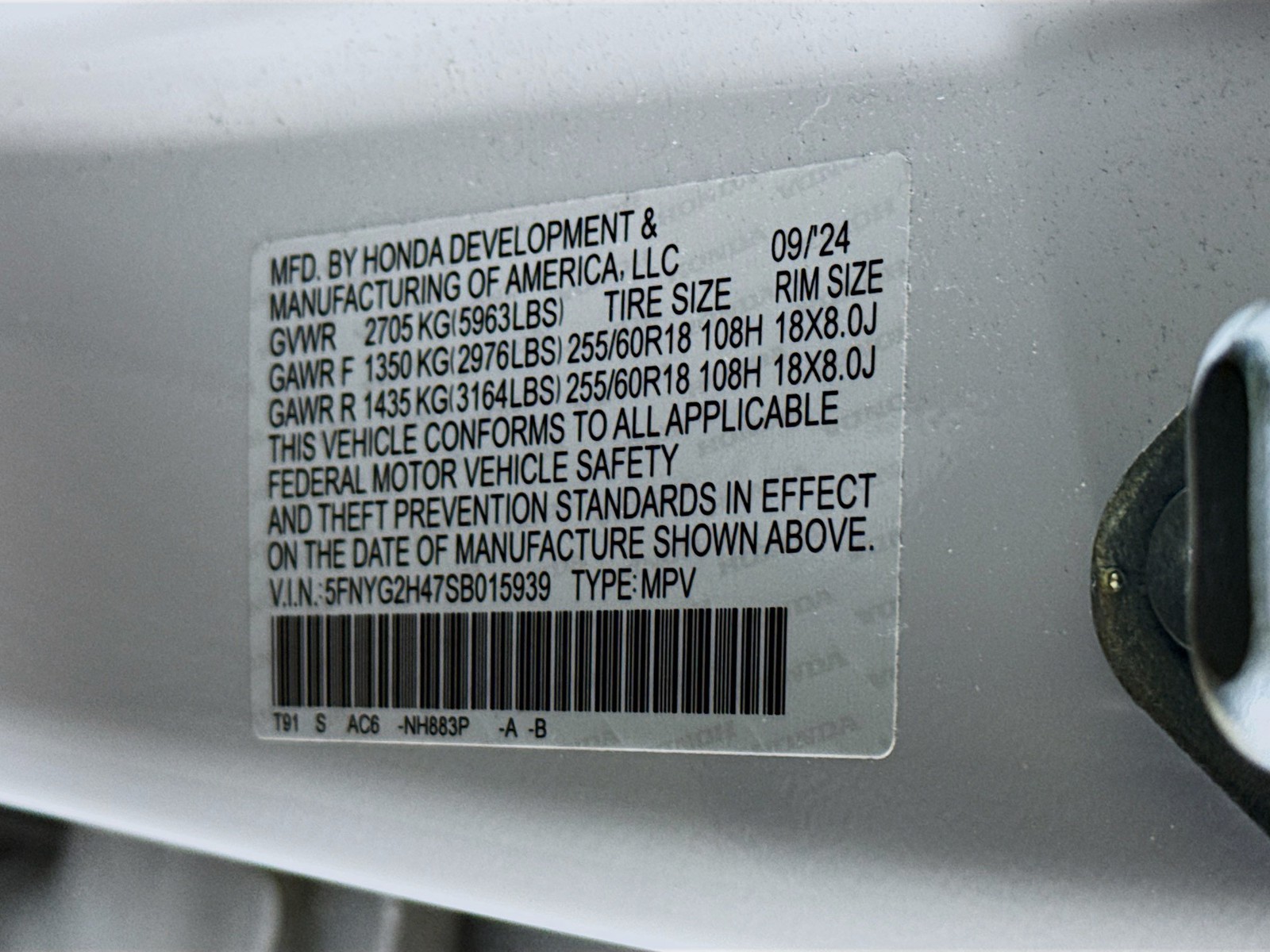 2025 Honda Pilot EX-L - Photo 35