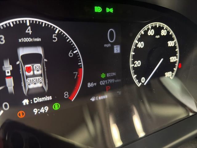 Certified Used 2024 Platinum White Honda EX-L image 2