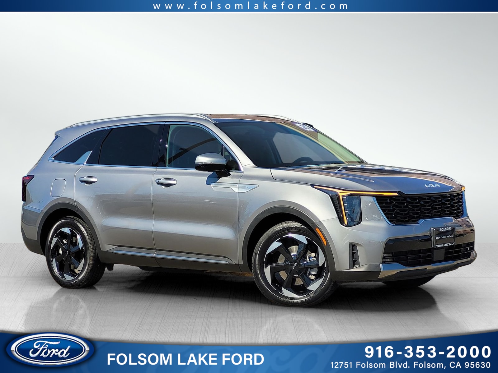 Steel Gray 2025 Kia Sorento Plug-In Hybrid EX AWD SUV / Crossover All-Wheel Drive Automatic